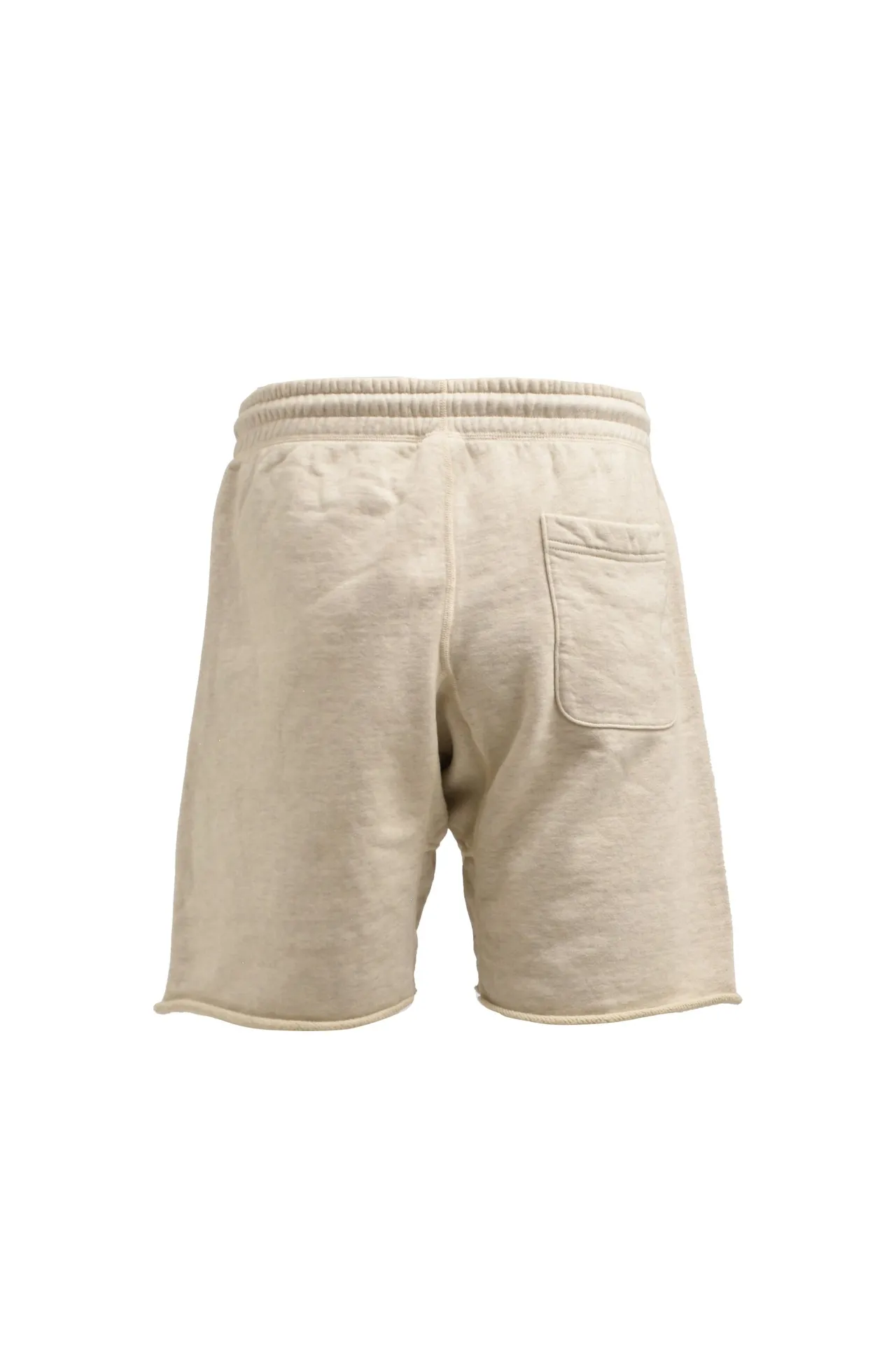 SAINT Mxxxxxx 'SAINT' SWEAT SHORTS/GRY/BLK embroidered SAINT LOGO basic shorts, distressed gray/washed black S-XL, four needles and six threads throughout, produced by a major domestic factory, imported Tajima machine embroidery, washed and distressed, original version